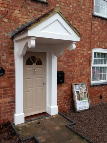 Bespoke Hardwood 6 Panelled Door -
Hardwood Porch with Spray Finish image