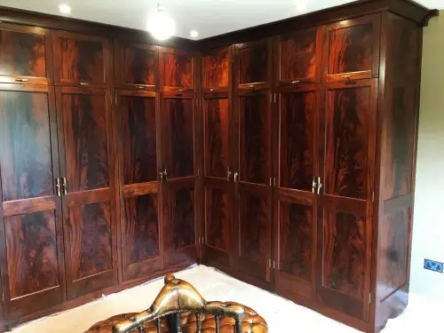 Mahogany Crotch Veneer Wardrobes image