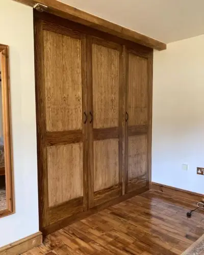 Fitted Bedroom
Manufactured from Douglas Fir
Finished in Medium Oak Stain with Clear Lacquer image