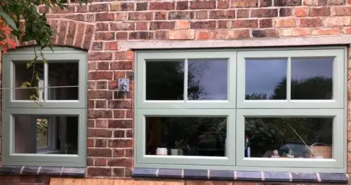 Part Q Compliant Windows
Manufactured from Accoya
Finished in Baytree Green image